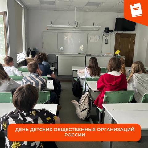 День детских общественных организаций России День детских общественных организаций России