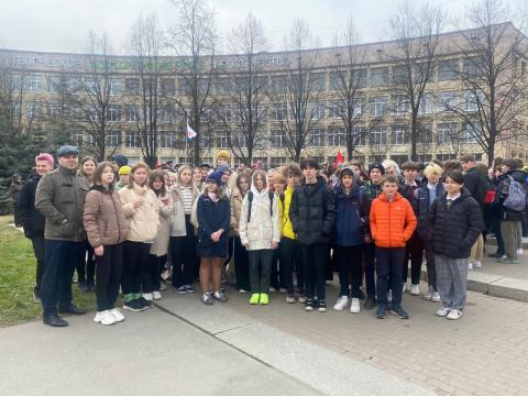 Акция памяти на Площади Балтийских Юнг Акция памяти на Площади Балтийских Юнг
